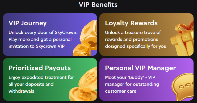 skycrown casino vip